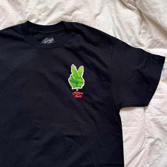 Cheech & chong graphic tee sz med black short sleeve casual skater hippie - Picture 5 of 8
